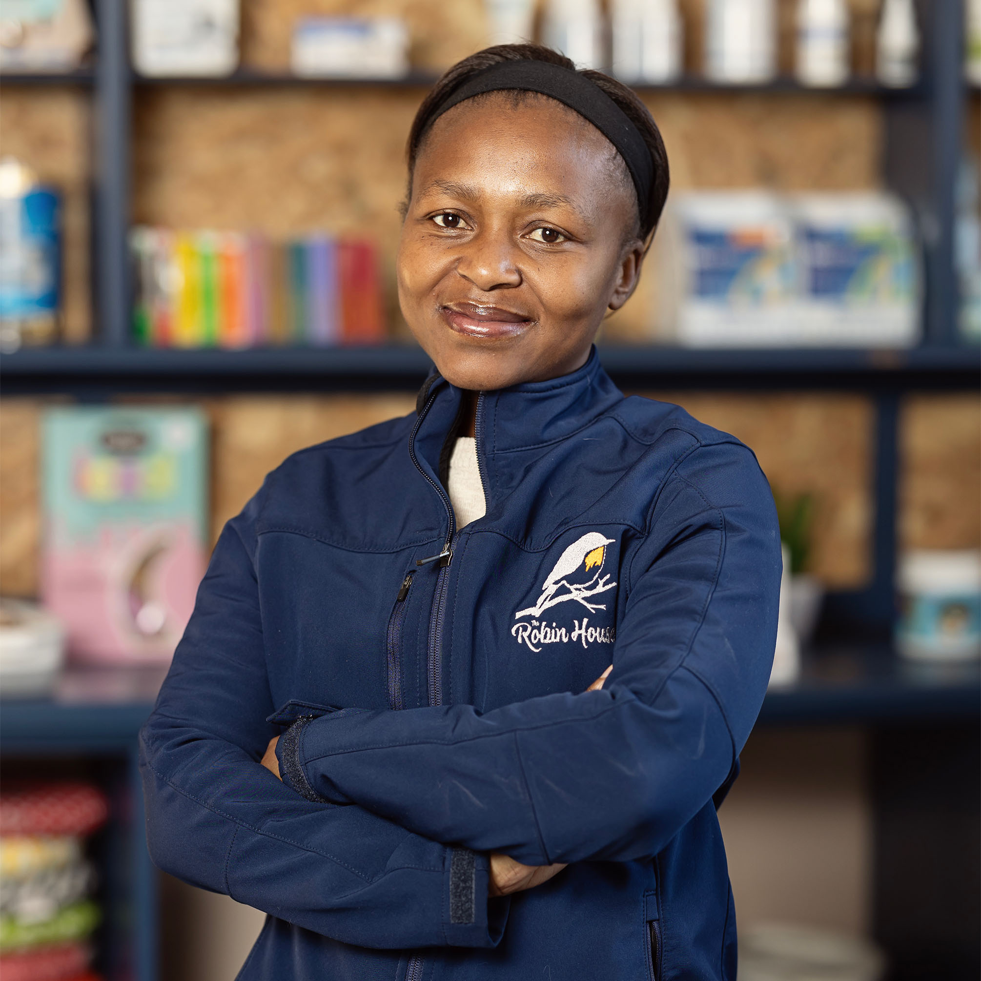 Mavis, Apprentice Pet Groomer and cleaner at The Robin House in Benoni.