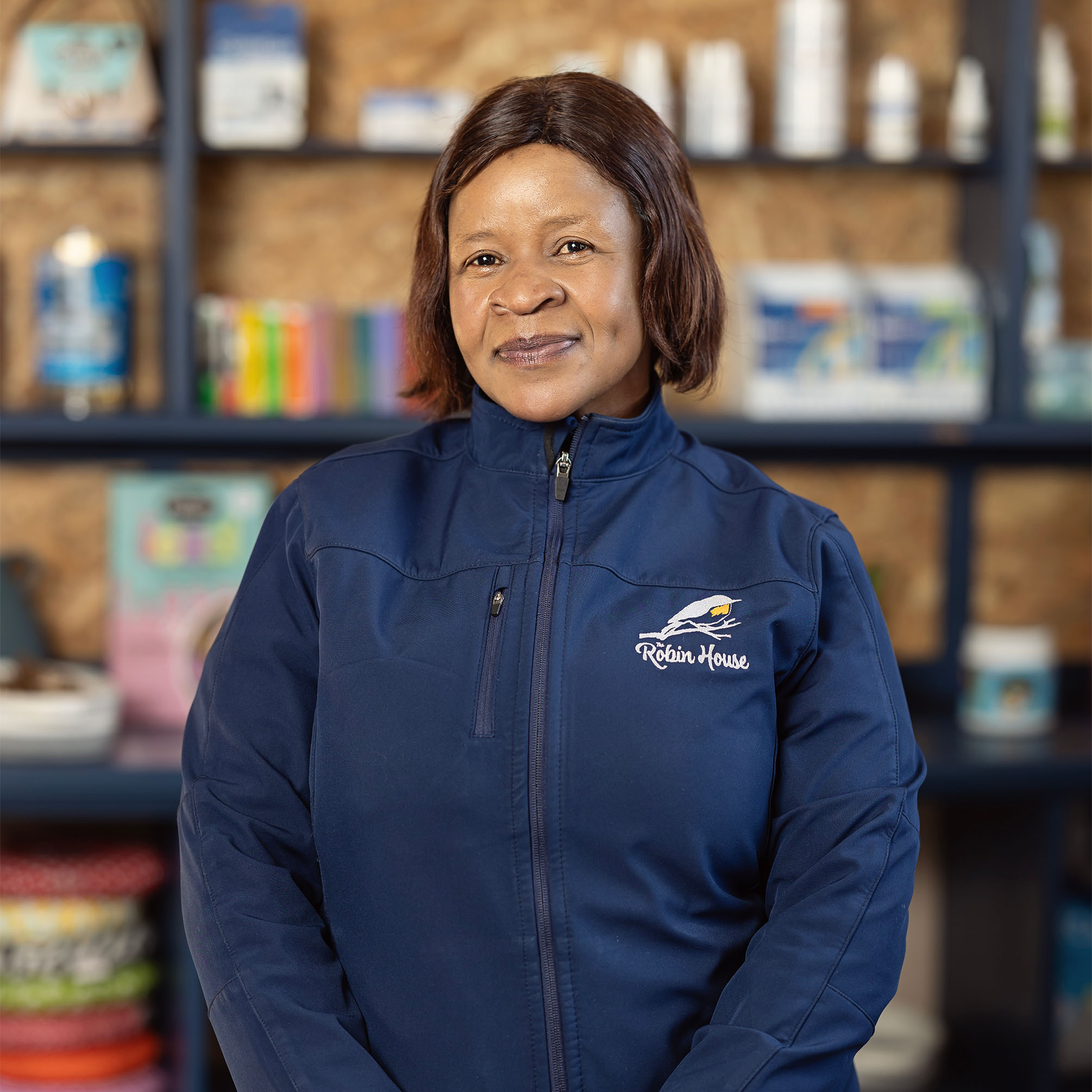 Julia, Head Pet Groomer for The Robin House in Johannesburg.