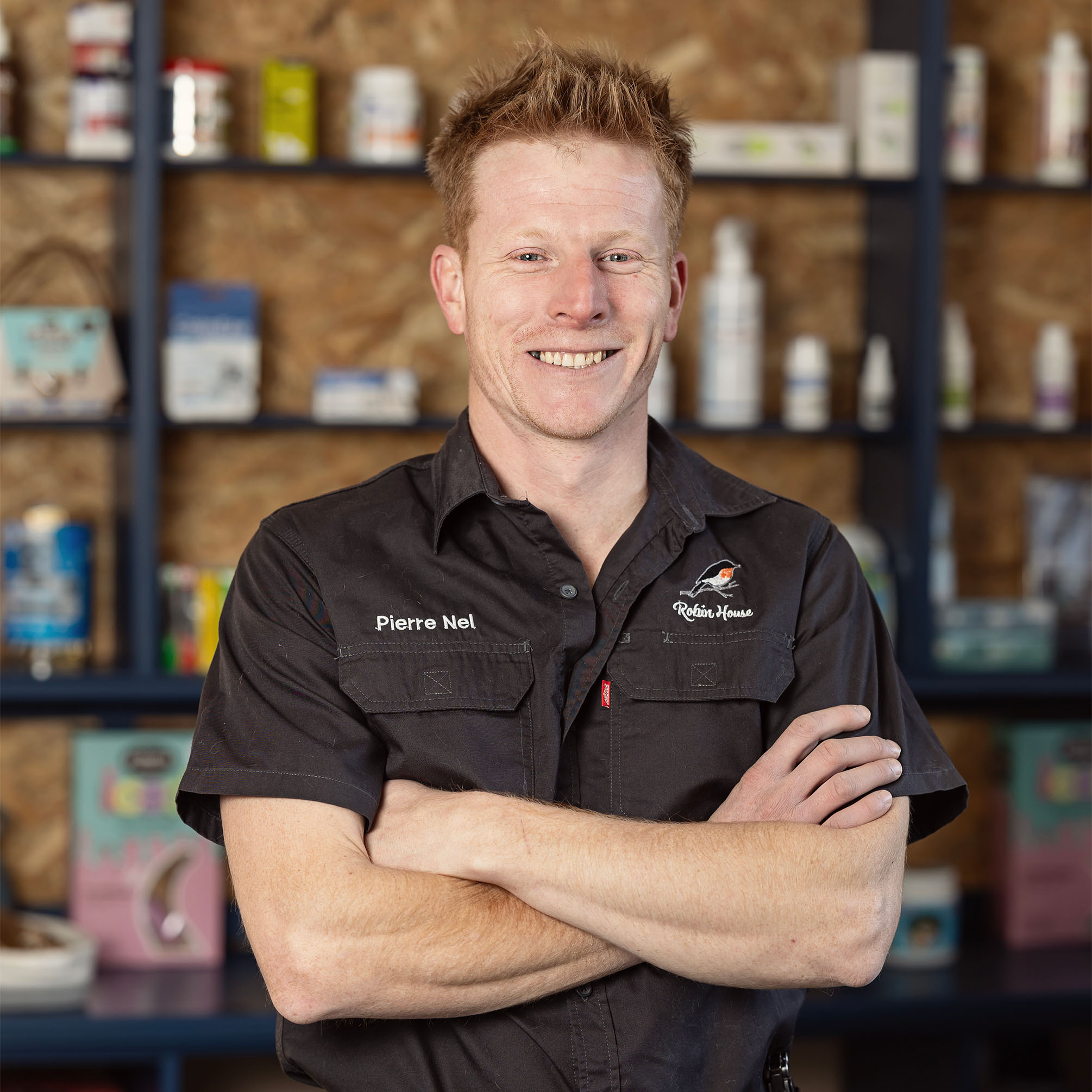 Pierre Nel, Practice Manager and Owner at The Robin House veterinary clinic in Johannesburg.